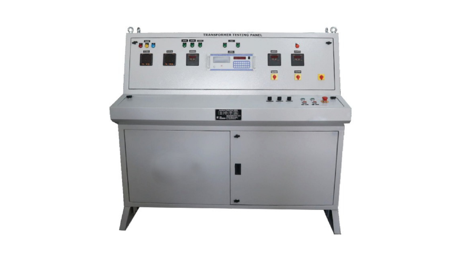 Transformer testing panel used for routine and type tests